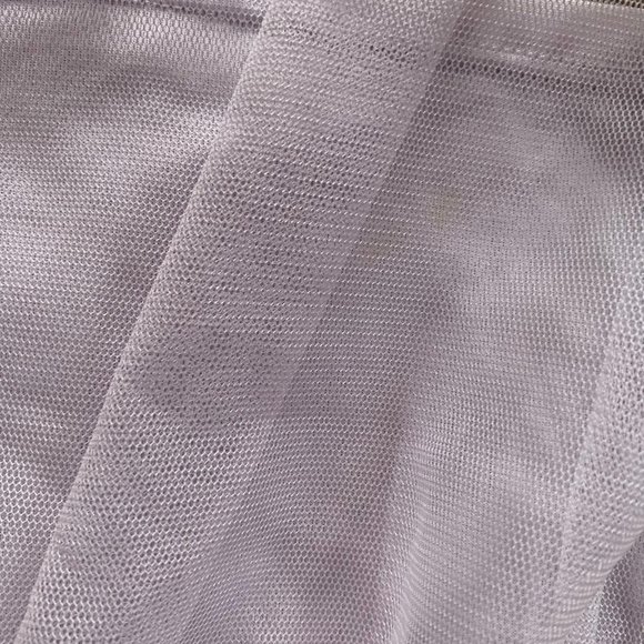 Miss Selfridge Pastel Purple Sheer Romantic Top - Picture 6 of 7